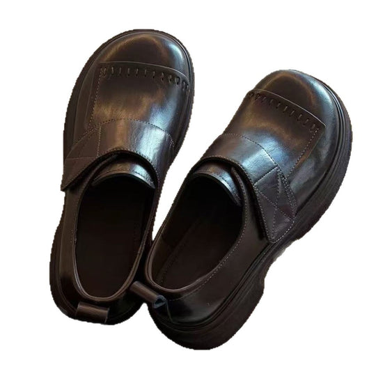 Damen Mokassins mit modischem Riemen und komfortabler Sohle EB