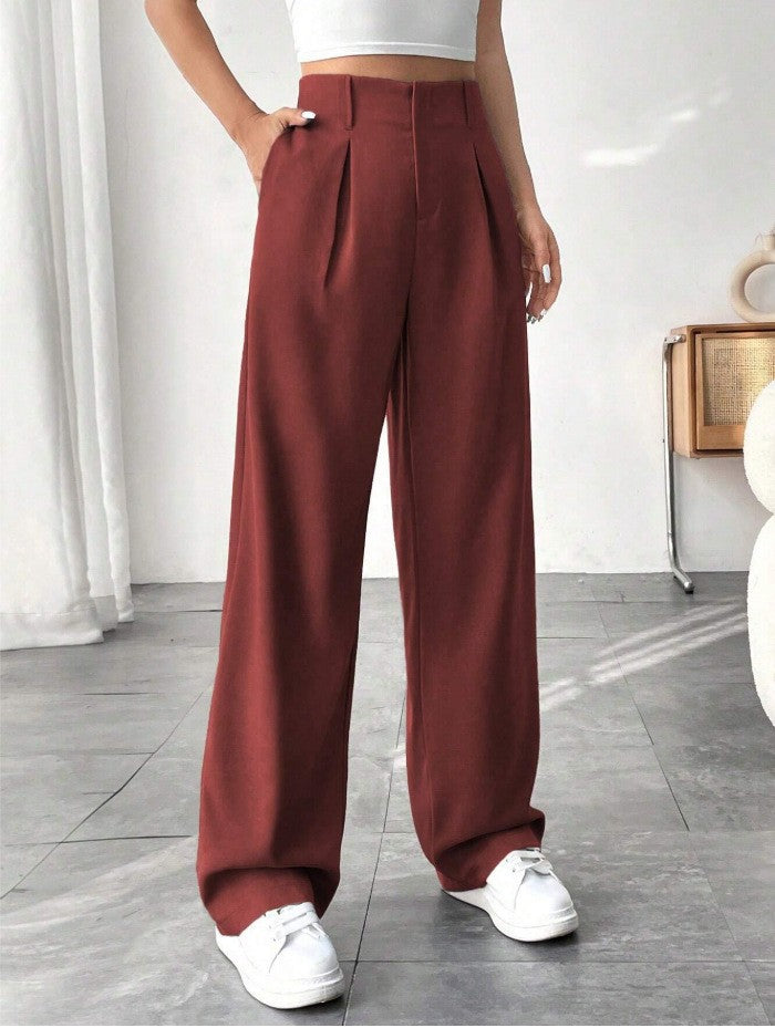 Damen raffinierte Palazzo-Hosen EB