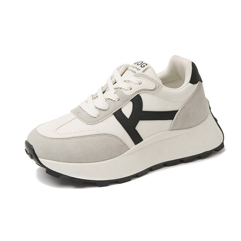 Damen Elegante Freizeit-Sneaker mit atmungsaktiver Sohle und gepolstertem Innenfutter EB