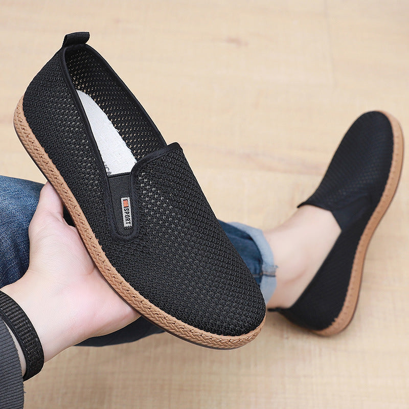 Damen atmungsaktive Slip-On Schuhe EB