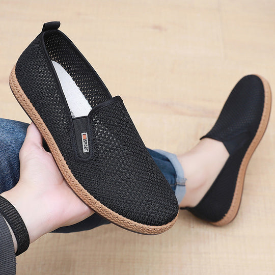 Damen atmungsaktive Slip-On Schuhe EB
