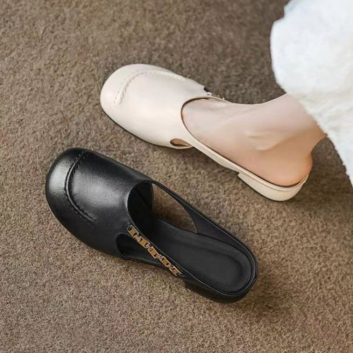 Damen Komfortable Clogs mit elegantem Schnitt und modischen Applikationen EB