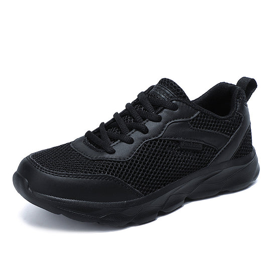 Damen Sportliche Sneakers mit atmungsaktivem Mesh-Obermaterial und dämpfender Sohle EB