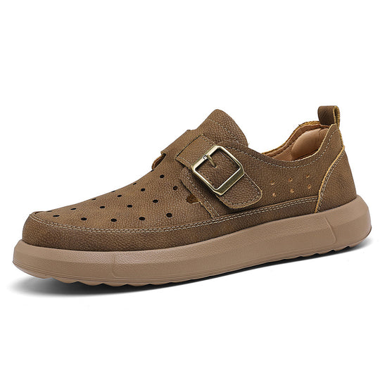 Damen Atmungsaktive Freizeitsneaker mit modischer Schnalle EB