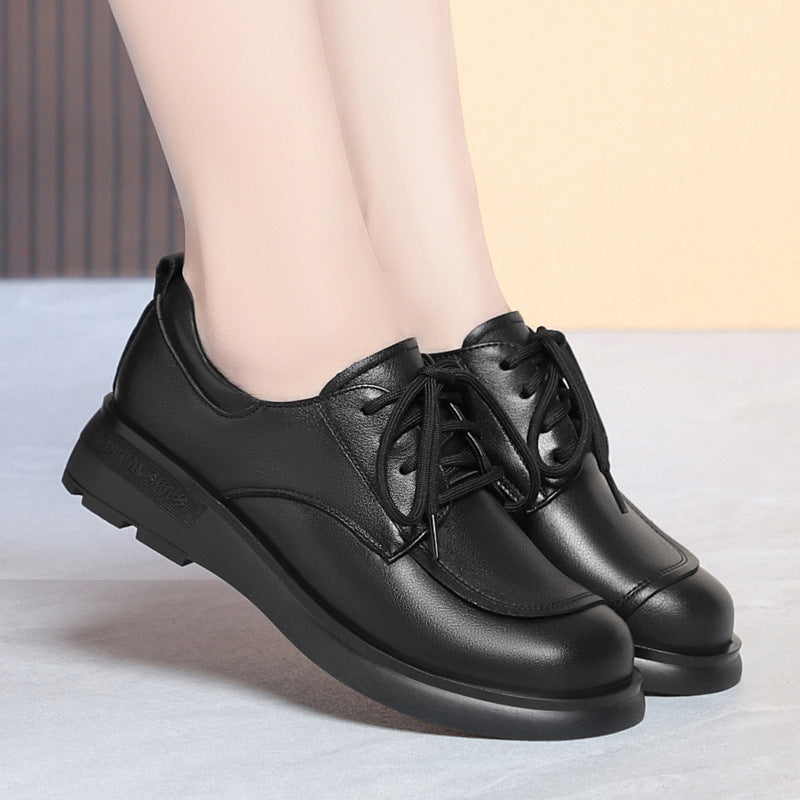 Damen Schnürschuhe mit eleganter Profilsohle und atmungsaktivem Obermaterial EB