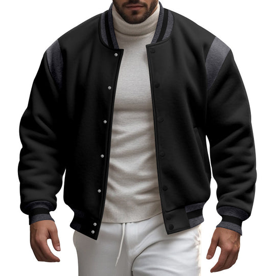 Herren sportliche Collegejacke EB