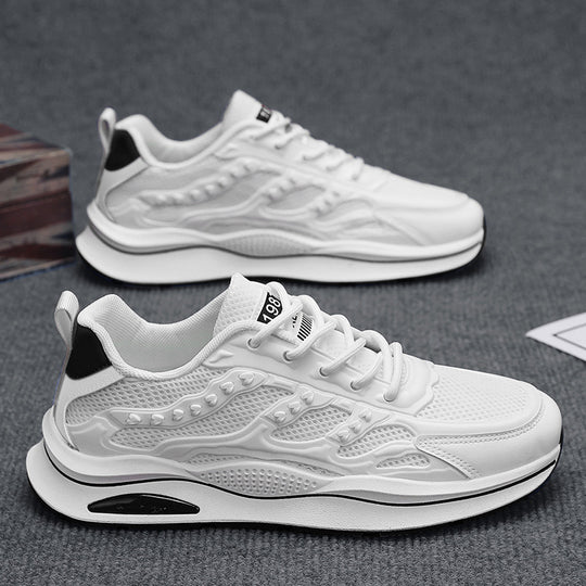 Damen Sportliche Sneakers mit atmungsaktiver Mesh-Oberfläche und innovativer Dämpfung EB