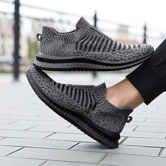 Damen Atmungsaktive Slip-On Sneaker mit flexiblem Design EB
