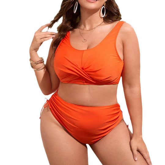 Damen Bikini-Set mit anpassbarem Twist-Oberteil und hochgeschnittenen Unterteilen EB