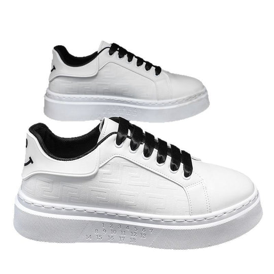 Damen modische Sneakers mit trendigem Plateau-Design EB