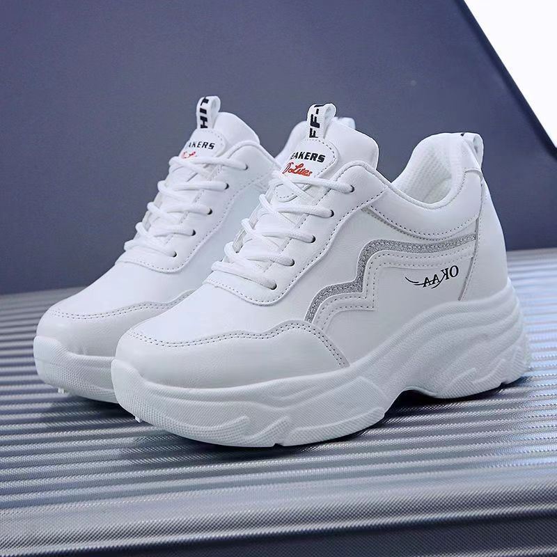 Damen Sportliche Sneakers mit ergonomischem Design und dämpfender Laufsohle EB