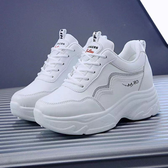 Damen Sportliche Sneakers mit ergonomischem Design und dämpfender Laufsohle EB