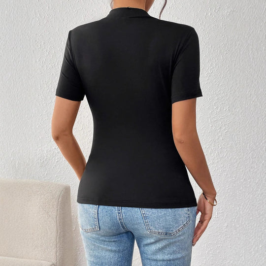 Damen T-Shirt mit floralem 3D-Design EB
