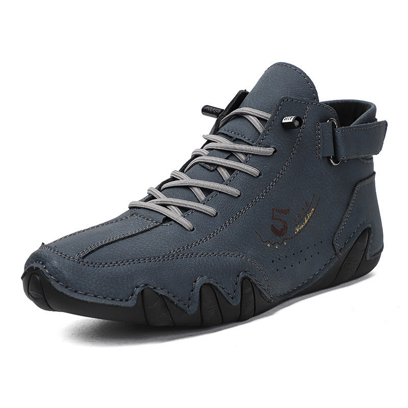 Damen Sportliche High-Cut Sneaker mit rutschfester Sohle EB