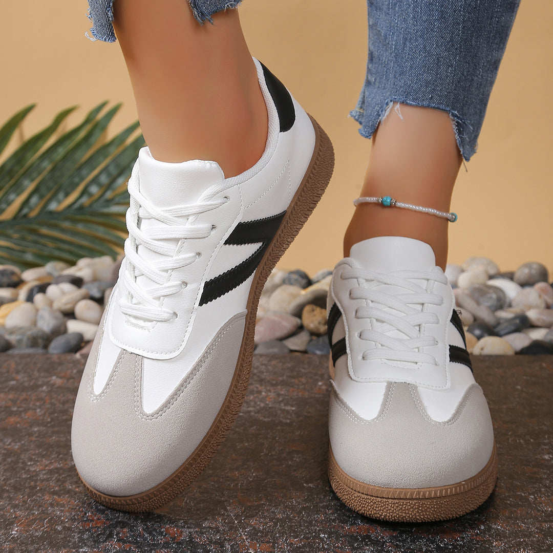 Damen Sportliche Sneakers mit atmungsaktiven Obermaterialien und rutschfester Sohle EB