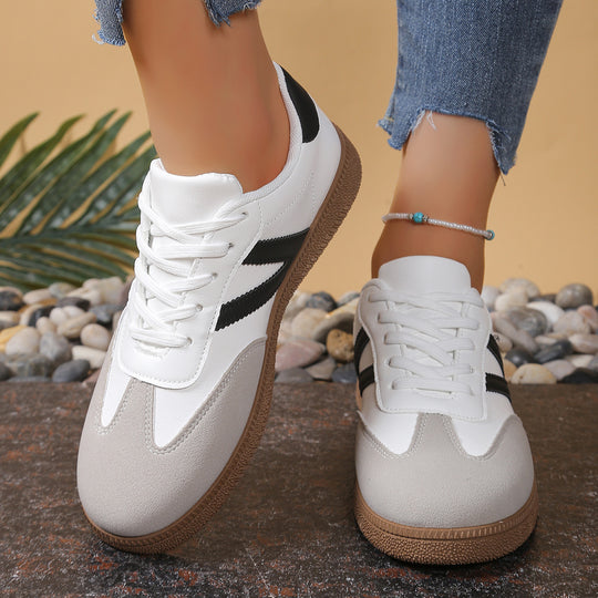 Damen Sportliche Sneakers mit atmungsaktiven Obermaterialien und rutschfester Sohle EB