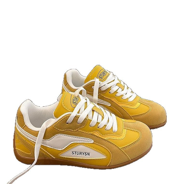 Damen Freizeit Sneakers mit weichem Wildleder und atmungsaktivem Obermaterial EB