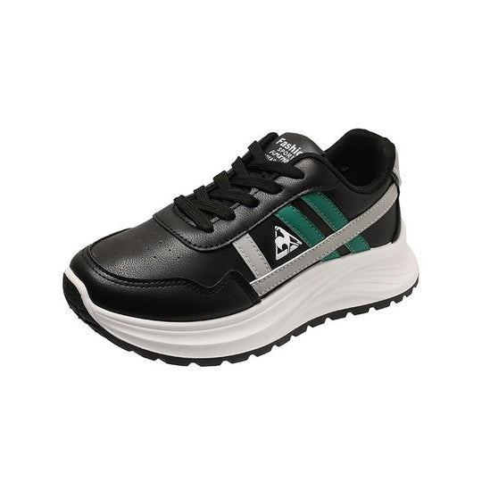 Damen Sportliche Freizeitsneaker aus hochwertigem Synthetikmaterial mit dämpfender Laufsohle EB