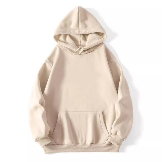 Damen Oversized Kapuzenpullover mit Kängurutasche EB