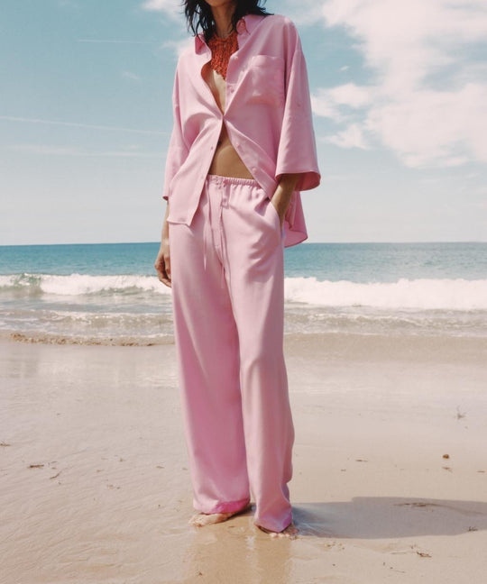 Damen Modisches Strand-Ensemble mit lockerem Schnitt EB
