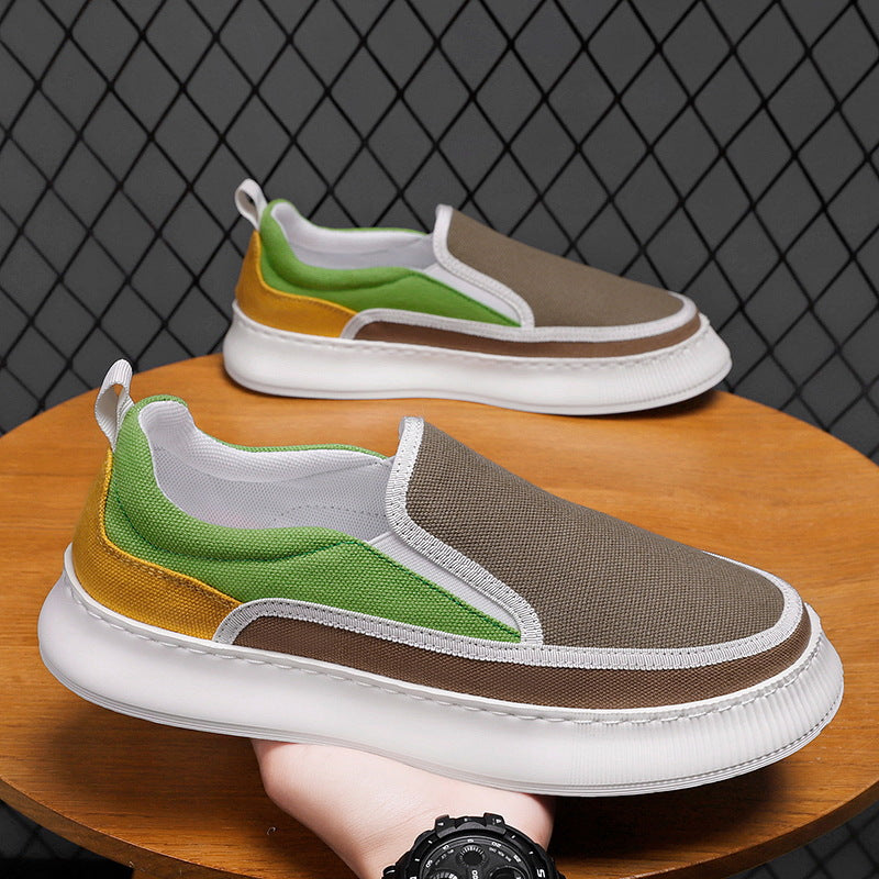 Damen Slip-On Sneakers mit innovative Oberflächentechnologie und rutschfester Sohle EB