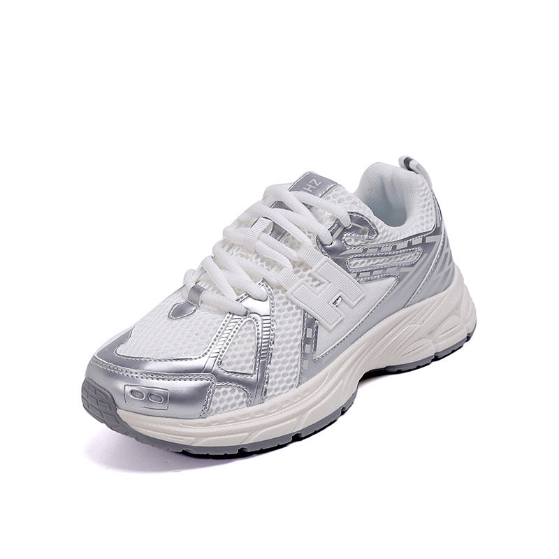Damen Sportliche Laufschuhe mit atmungsaktiver Netzoberfläche und stoßdämpfender Sohle EB