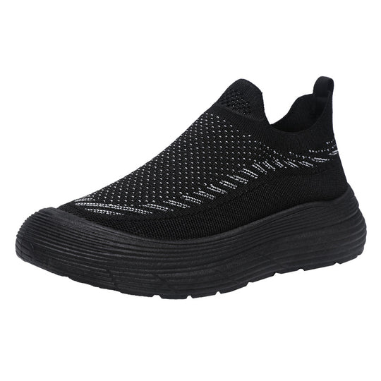Damen Slip-On Sneakers mit atmungsaktivem Obermaterial von EB