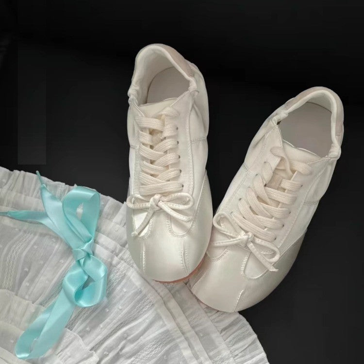 Damen elegante Sneakers mit weichem Obermaterial und bequemer Passform EB