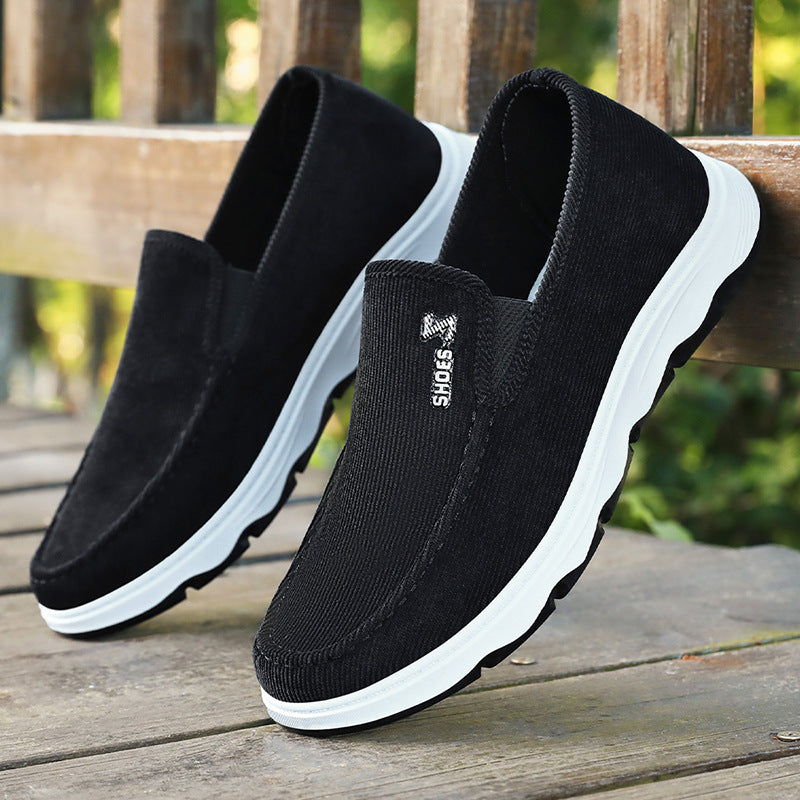 Damen Bequeme Slip-On Schuhe mit rutschfester Sohle und Verstärkung EB
