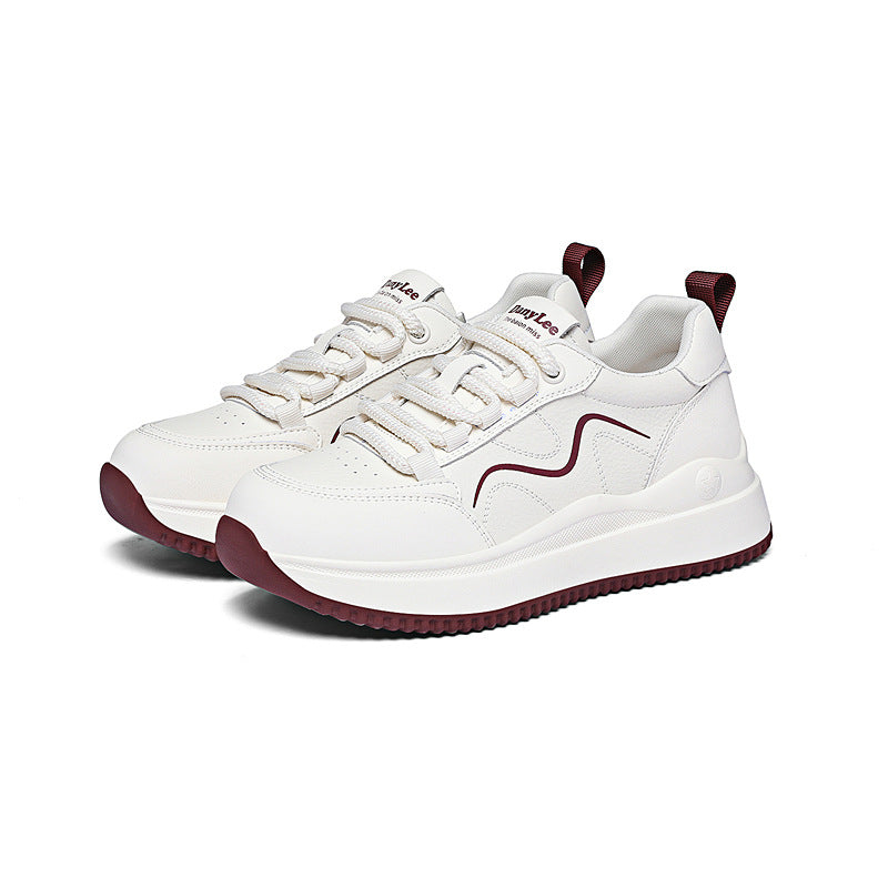 Damen sportliche Lauf- und Fitness-Sneaker mit gepolsterter Sohle EB
