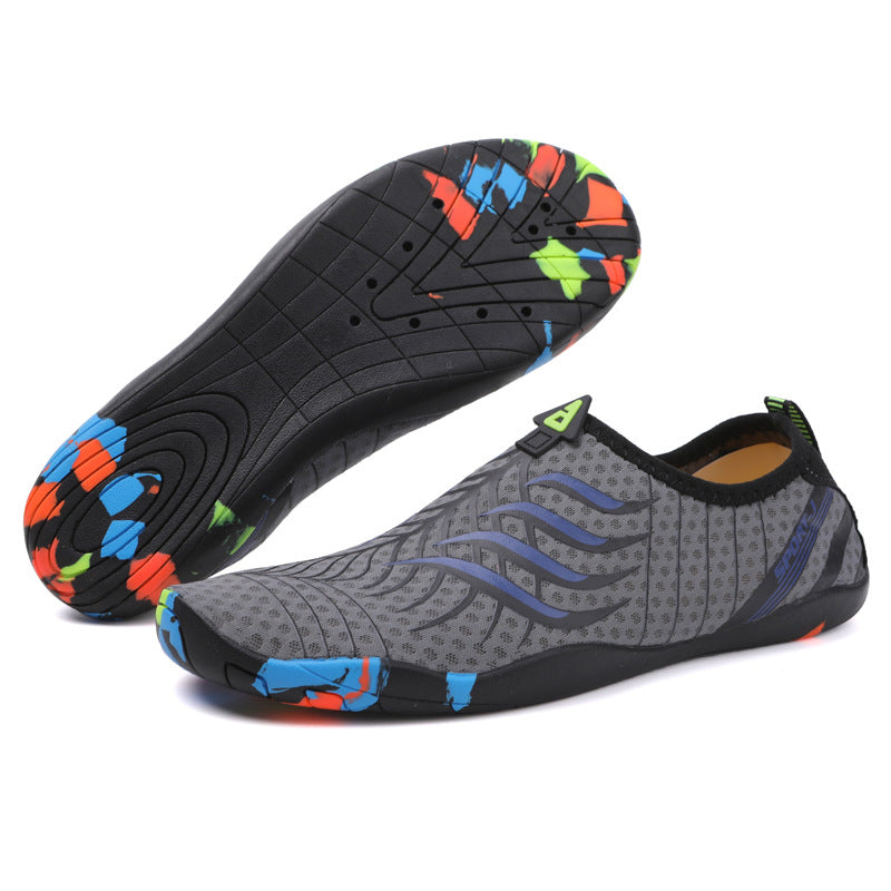 Damen Vielseitige Aqua-Badeschuhe mit rutschfester Sohle und flexibler Passform EB