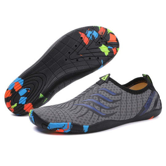 Damen Vielseitige Aqua-Badeschuhe mit rutschfester Sohle und flexibler Passform EB