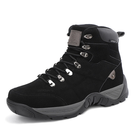 Damen Outdoor-Wanderschuhe mit hohem Schaft und rutschfester Profilsohle EB