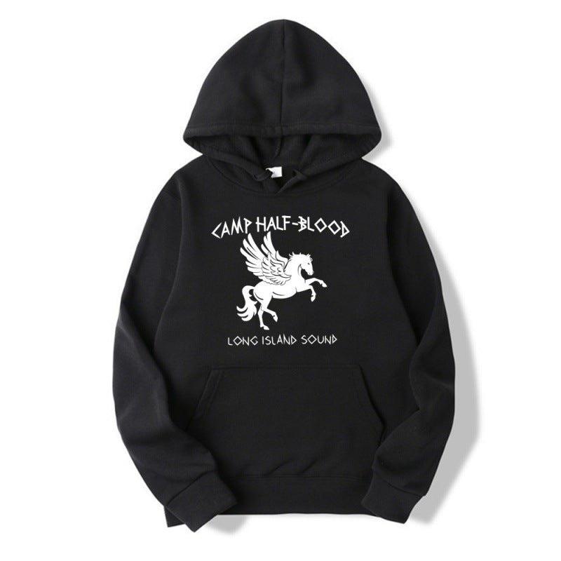 Damen Hoodie mit kreativem Fantasy-Motiv EB