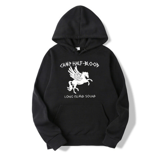 Damen Hoodie mit kreativem Fantasy-Motiv EB