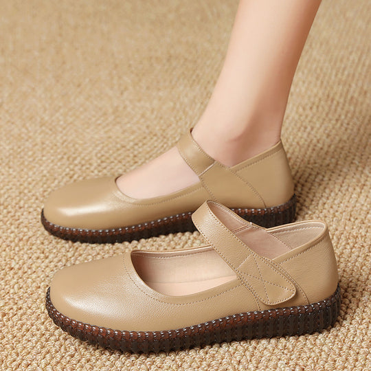 Damen Mary Jane Slipper mit verstellbarem Riemen und antirutschsohle EB