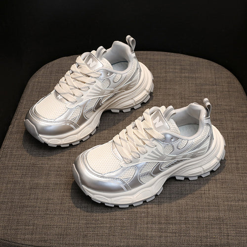 Damen Sportliche Lauf- und Freizeitschuhe mit atmungsaktivem Obermaterial und rutschfester Sohle EB