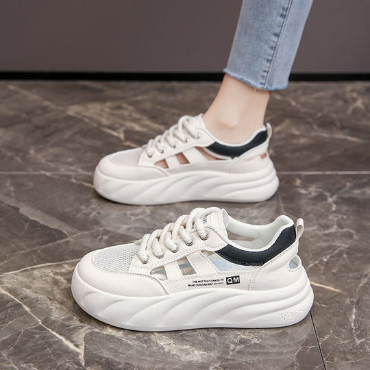 Damen Sportliche Sneakers mit futuristischem Design und innovativer Komfortsohle EB