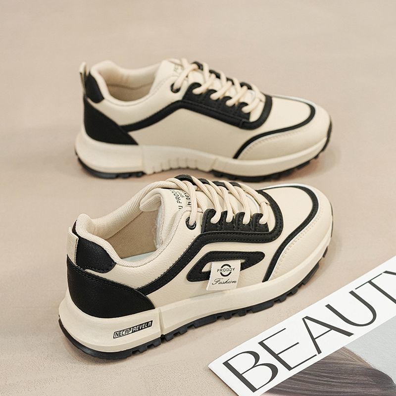 Damen sportliche Sneakers mit rutschfester Sohle und gepolstertem Innenleben EB