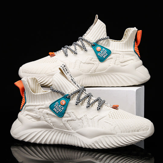 Damen Sportliche Stretch-Sneaker mit flexibler Sohle und atmungsaktivem Obermaterial EB