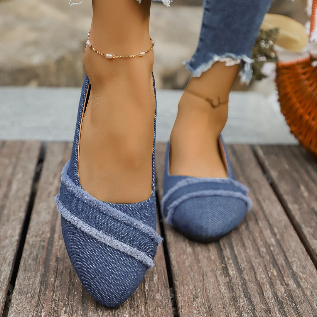 Damen elegante und bequeme Ballerinas EB