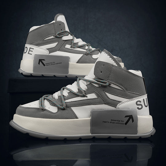 Herren Modische High-Top Sneakers mit innovativem Traktionsdesign EB