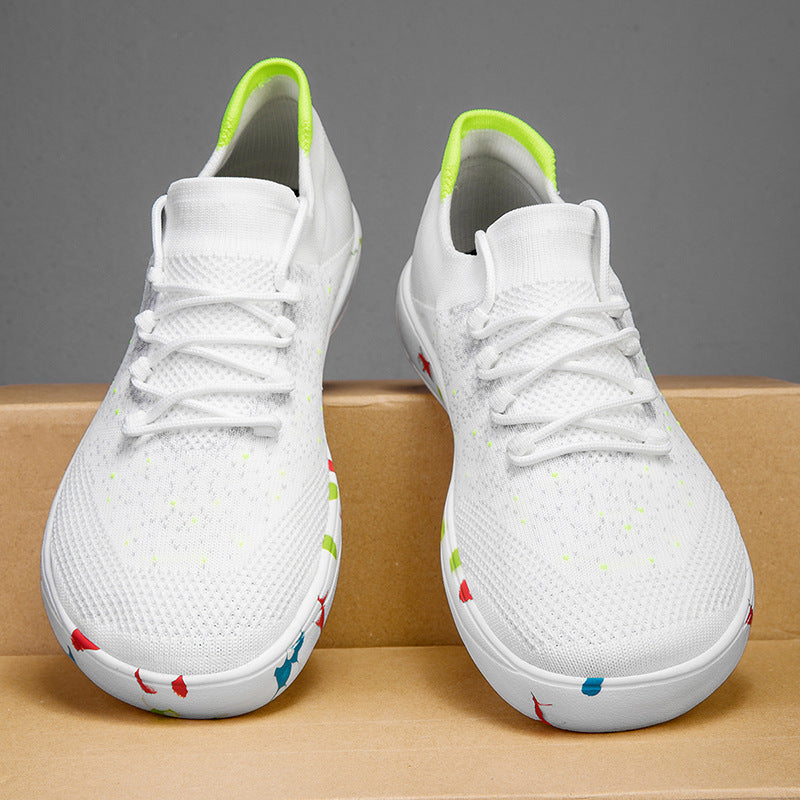 Damen Freizeit-Sneaker mit atmungsaktiver Mesh-Oberfläche und stoßdämpfendem Fußbett EB