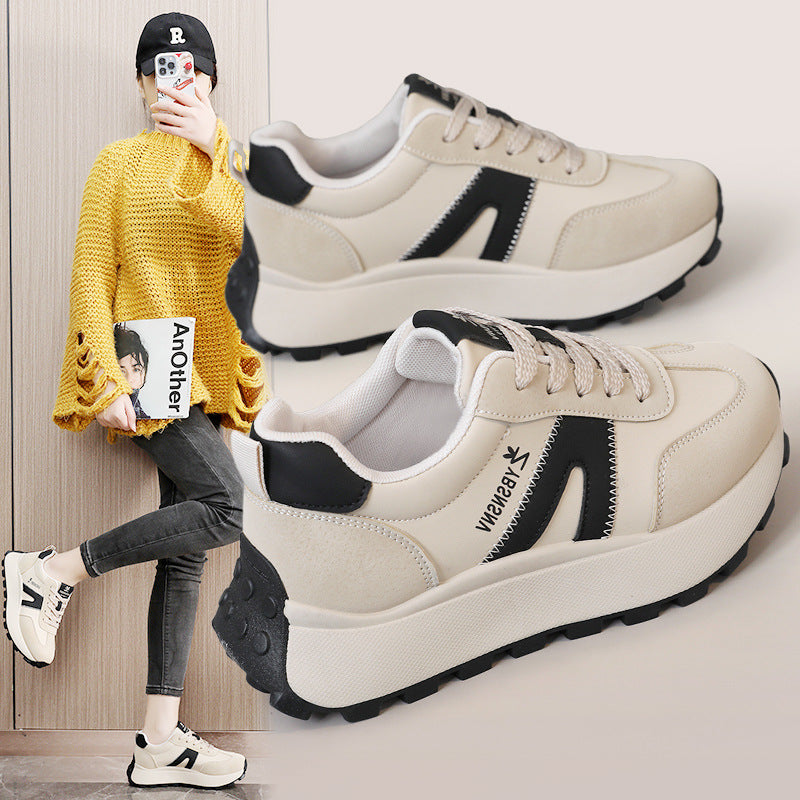 Damen Sportliche Sneakers mit innovativem Profil und rutschfestem Sohlenmaterial EB