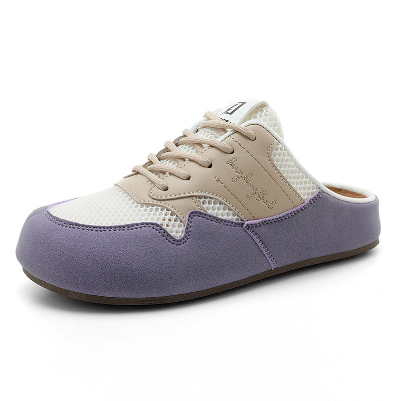 Damen Freizeitschuhe mit atmungsaktiven Mesh-Einsätzen und rutschfester Laufsohle EB