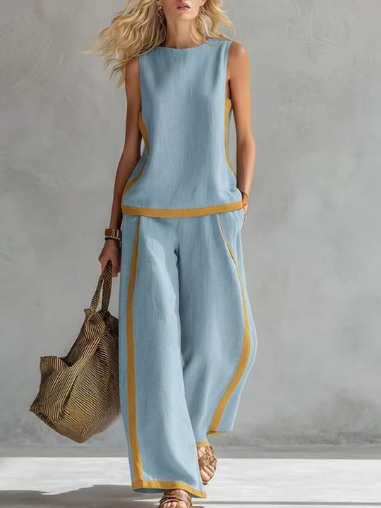 Damen lässiges Sommeranzug-Set EB