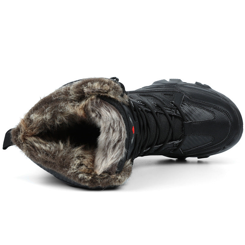 Damen Waterproof Trekkingstiefel mit isolierender Fütterung und rutschfester Profilsohle EB