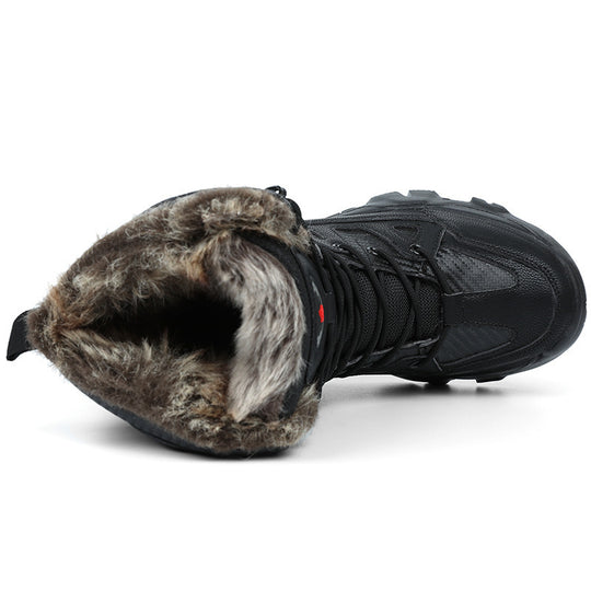 Damen Stylische Winterstiefel mit isolierendem Futter und rutschfester Sohle EB
