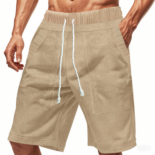 Herren Freizeit-Shorts mit elastischem Bund und praktischen Seitentaschen EB