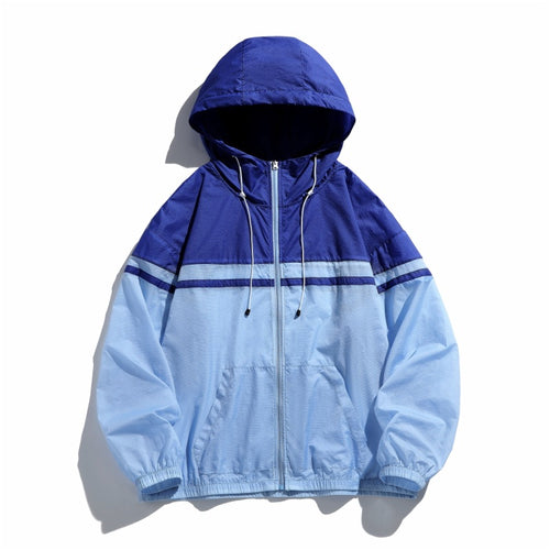 Damen funktionale Übergangsjacke mit verstellbarer Kapuze und atmungsaktiven Einsätzen EB